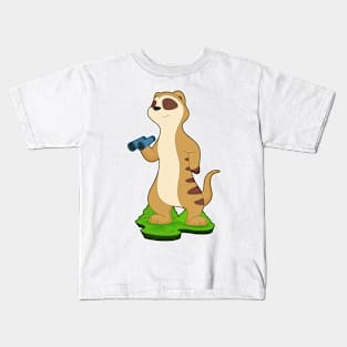 Meerkat Binoculars Kids T-Shirt